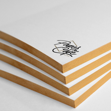 Custom Notepads with painted edge