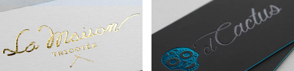 embossing example